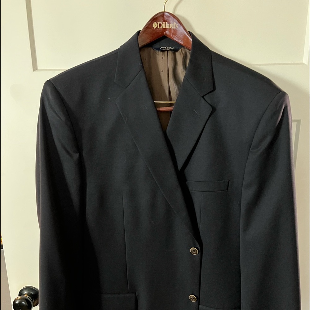 Mens Joseph & Feiss Gold navy blazer. 50L